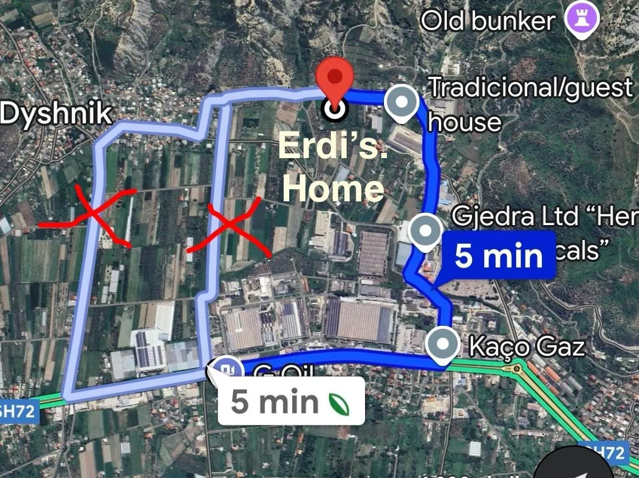Vakantiehuis Erdi'S Home Berat